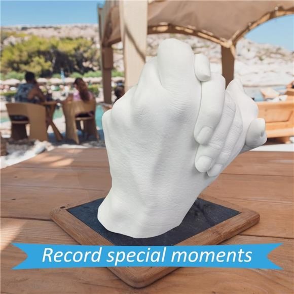 Hand Casting Kit Couples & Keepsake Hand Mold kit Couples, Molding Kits - Picture 4 of 6